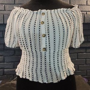 Rue 21 Tribal print crop top